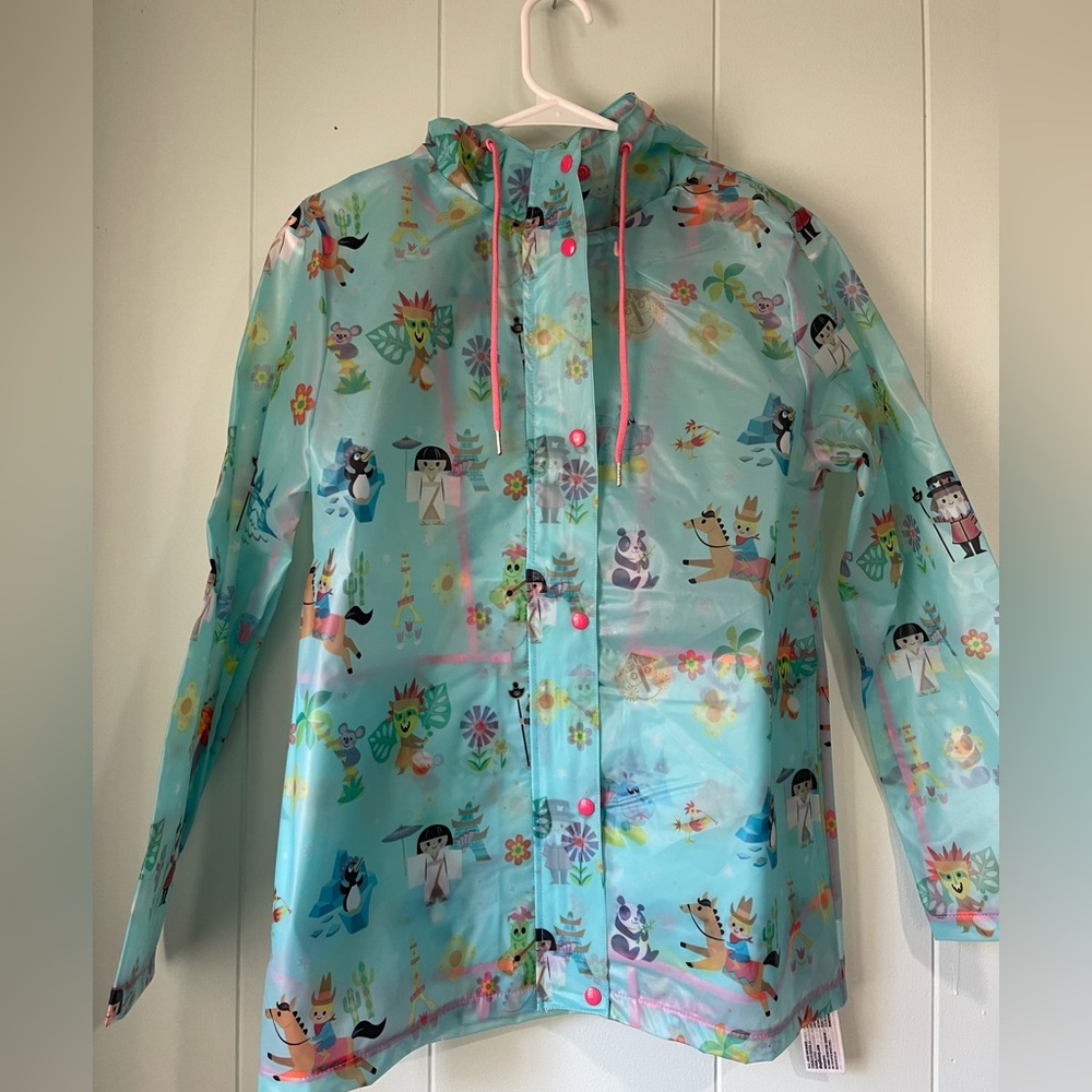 Disney Parks- It’s a Small World Aqua Raincoat